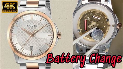 change gucci watch battery|gucci battery replacement cost.